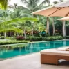 dubai poolside paradise pool landscaping ideas